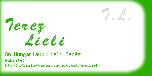 terez lieli business card